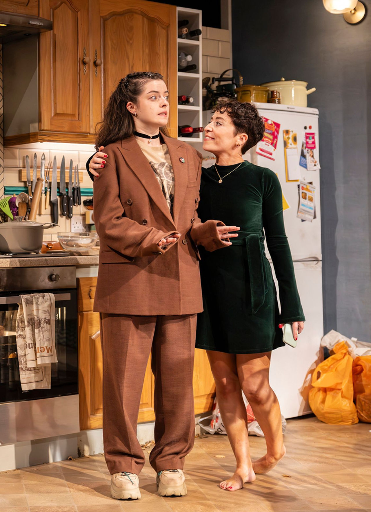 Caoimhe Farren and Muireann Ni Fhaogáin