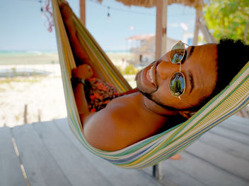 Hammock House with sea view to Kite Beach Buen Hombre, Dominican republic