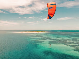 Perfect condition for learning kitesurfing in the Dominican Republic- Kite Buen Hombre