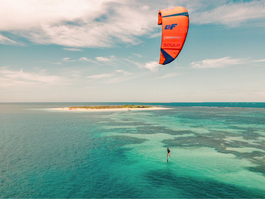 Perfect condition for learning kitesurfing in the Dominican Republic- Kite Buen Hombre