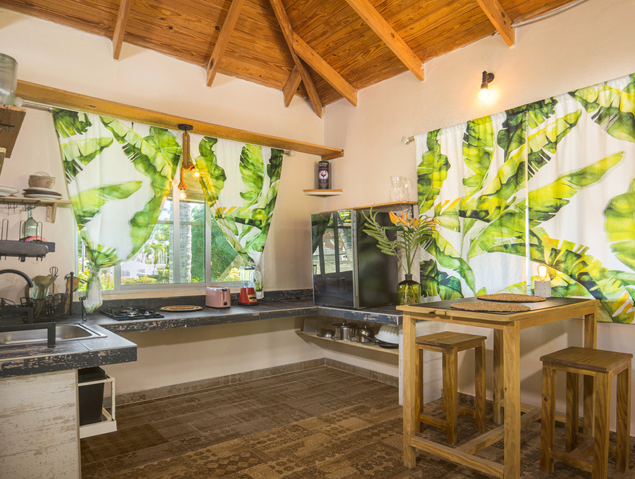 Cabarete Boutique Kite Hotel King loft kitchen
