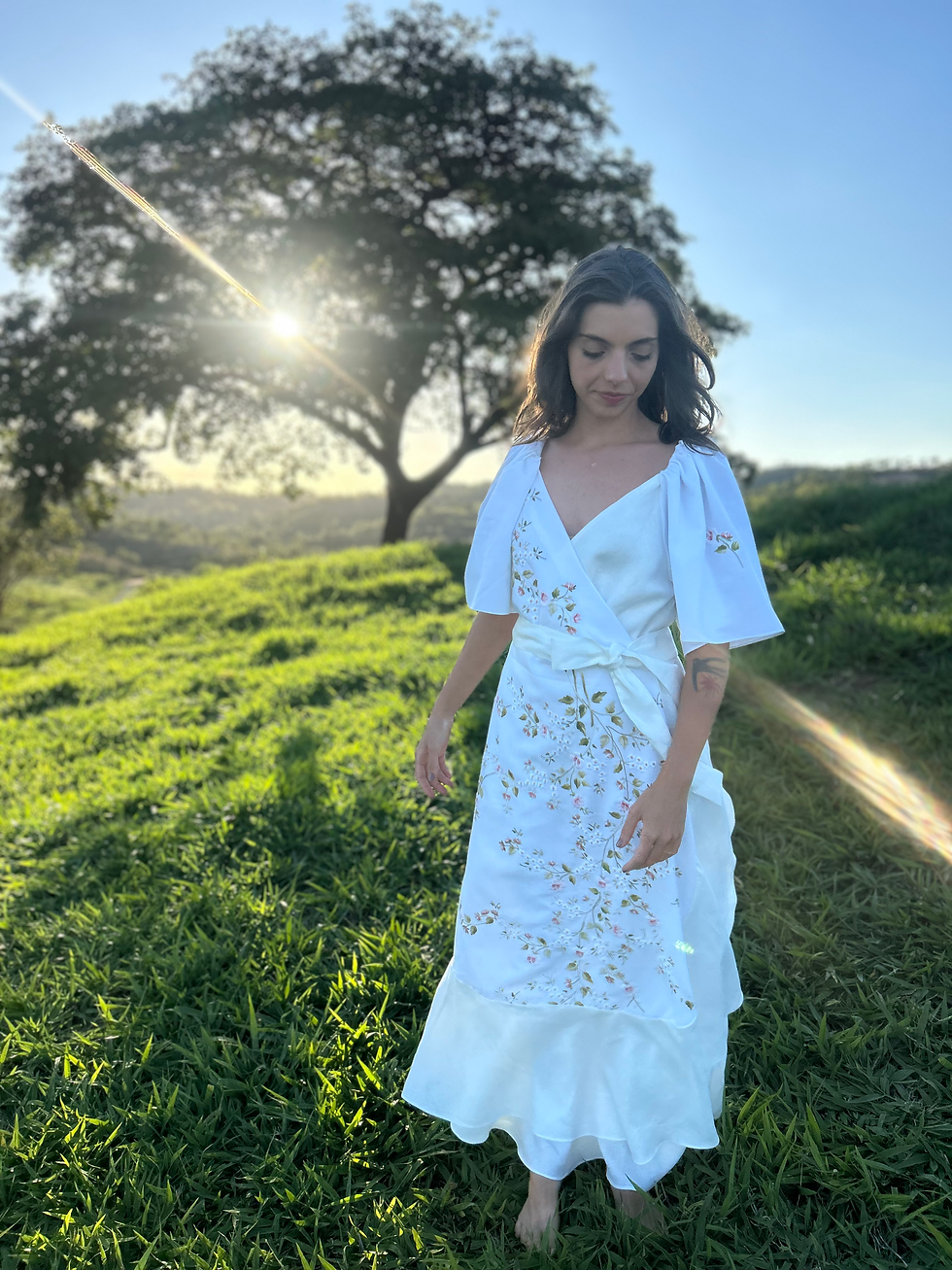 Miniatura: Vestido Jardim Envelope 