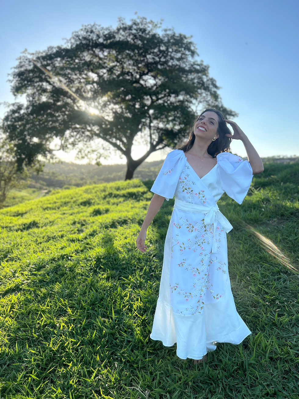 Miniatura: Vestido Jardim Envelope 