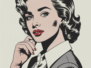 style visuel [Halftone print]