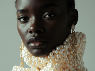 L'ÉCLAT DE L'ÉBÈNE ET DES PERLES