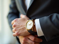 Inspiration photo de mariage - montre et manchette