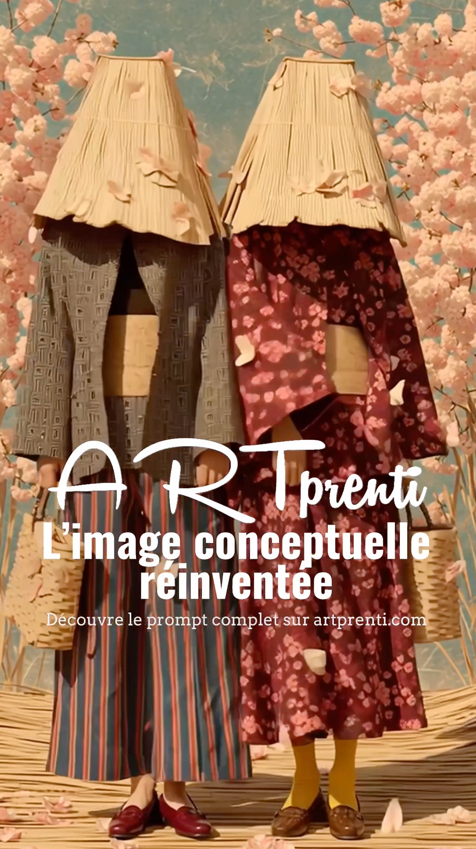 Création d'une vidéo sur l'image conceptuelle réinventée