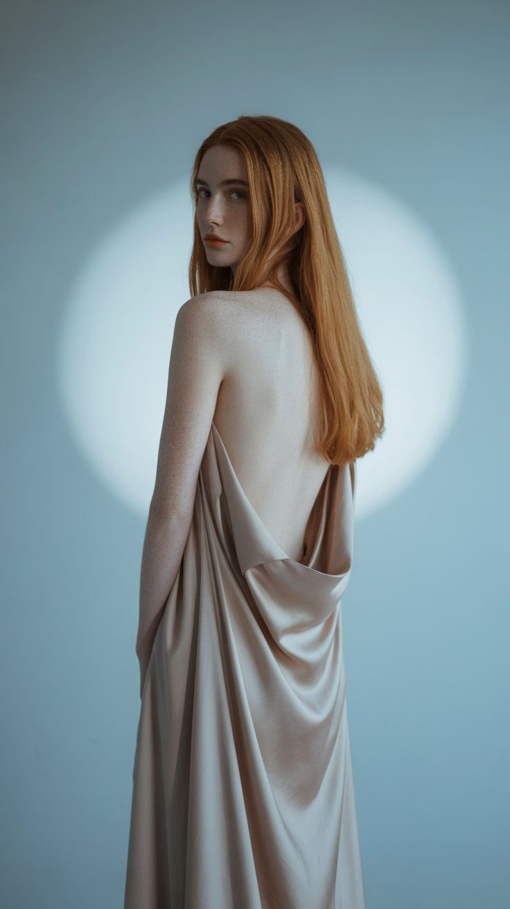 Création d'un moodboard - pose vue de dos ou de côté