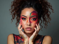 Vidéo expression faciale focus sur le yeux