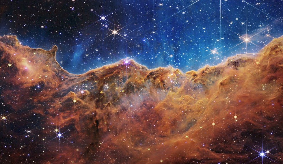 Carina Nebula by James Webb Space Telescope