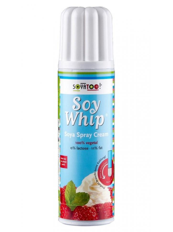 Crème chantilly au soja