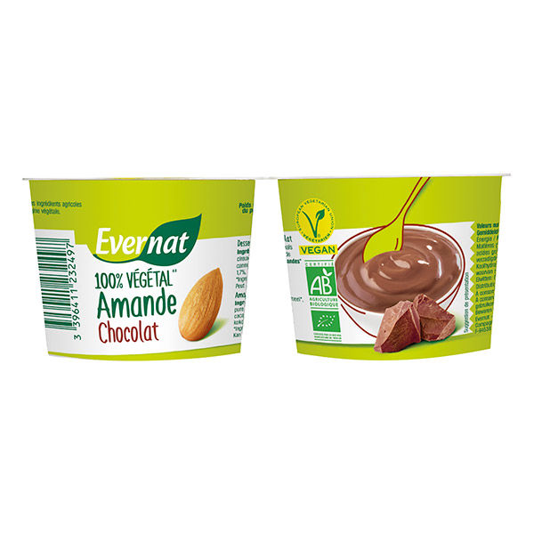 Yaourt amandes au chocolat