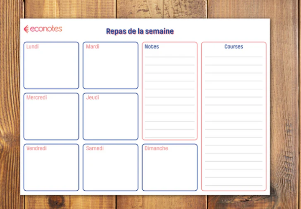 Miniature : Lot de 5  Planner A4