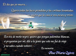 El día que yo muera