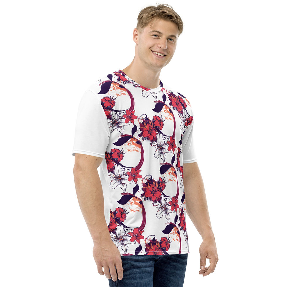Thumbnail: Flower - Men's t-shirt