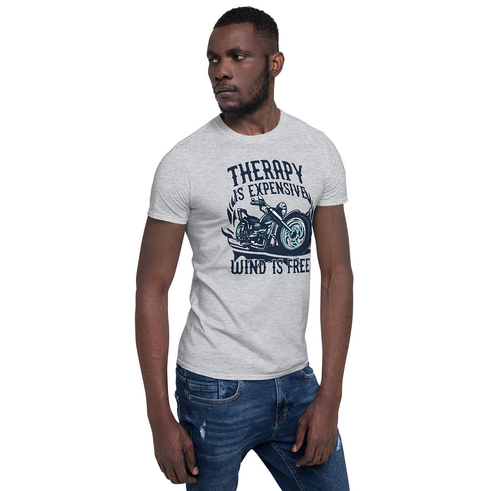Thumbnail: Motorcycle Graphic-T Short-Sleeve Unisex T-Shirt