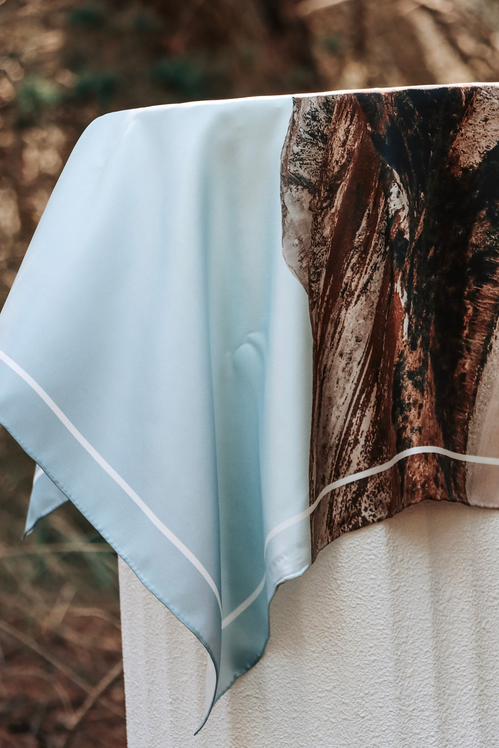 Thumbnail: Earth Range - Highland Horizon Silk Scarf