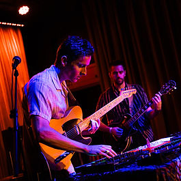 When Warren and Sandy originally started this project, their intention was to get together regularly to write, collaborate, and play music without any other motives. It was clear that they both were looking for something new, a different way to express themselves creatively.  Their only requirement was to create something that excited them both. Something that was not only revitalizing to listen to but also exciting to perform and create in the moment.  As Warren and Sandy explored their shared love for instrumental electronic music, programmed rhythms, acoustic-based compositions and the beautiful imperfections that happen during live creation, the duo landed on an exciting new concept that gave them life.  oms: a new approach to composition through experimentation, improvisation and live mixing.