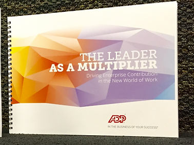 Leader as multiplier workbook