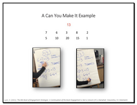 A Can You Make It Example
