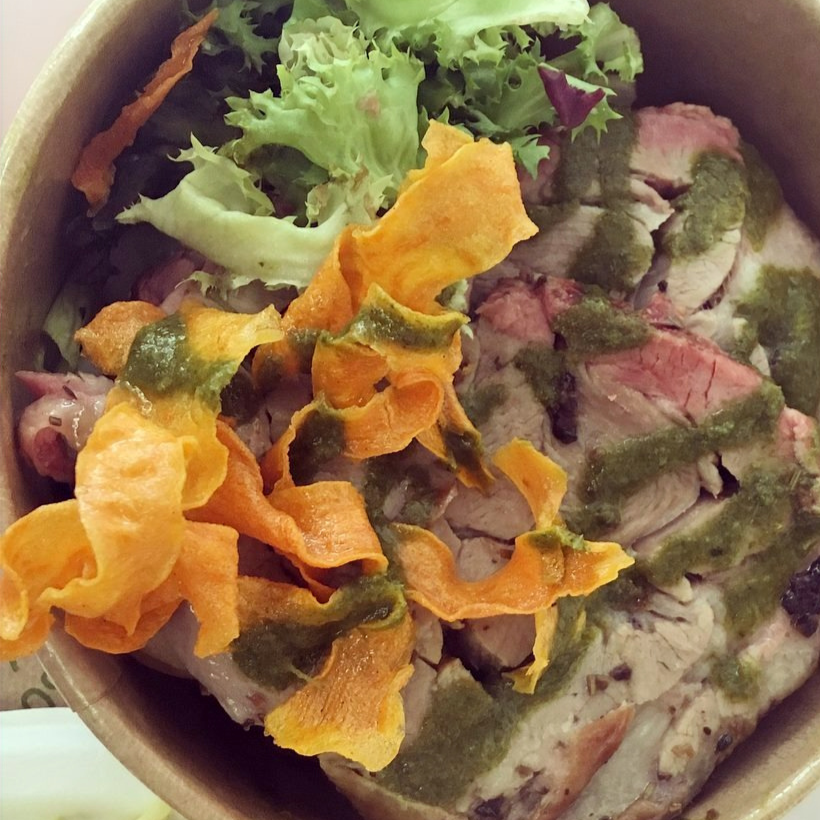 Smoked Lamb with Anchovy Tapenade Rub -