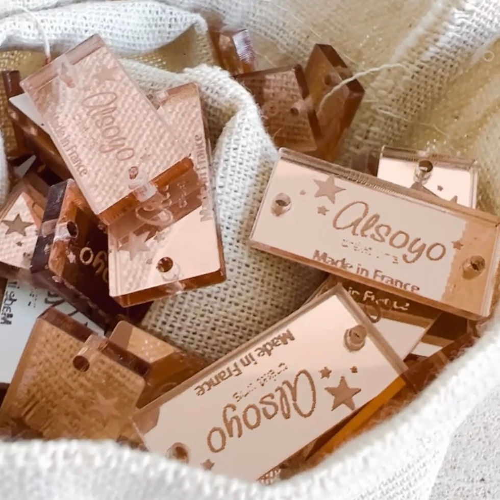 Miniature : Etiquettes miroir