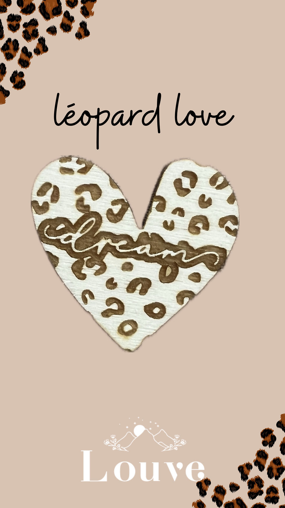 Thumbnail: Pins Léopard Love
