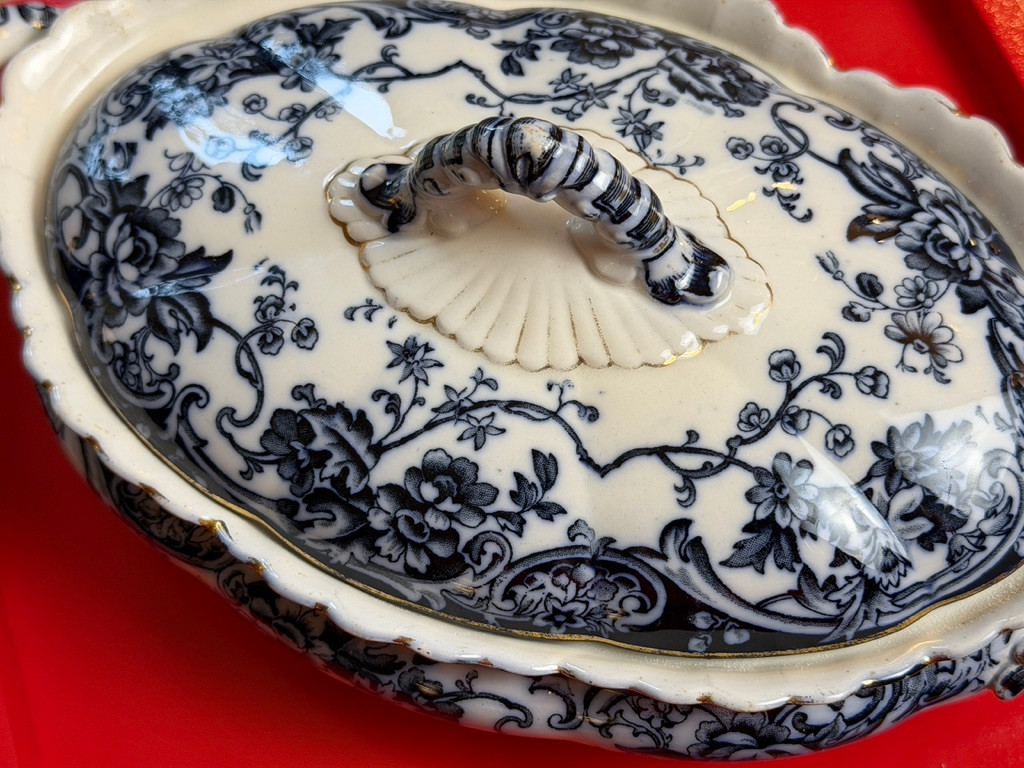 Dark Blue Tureen