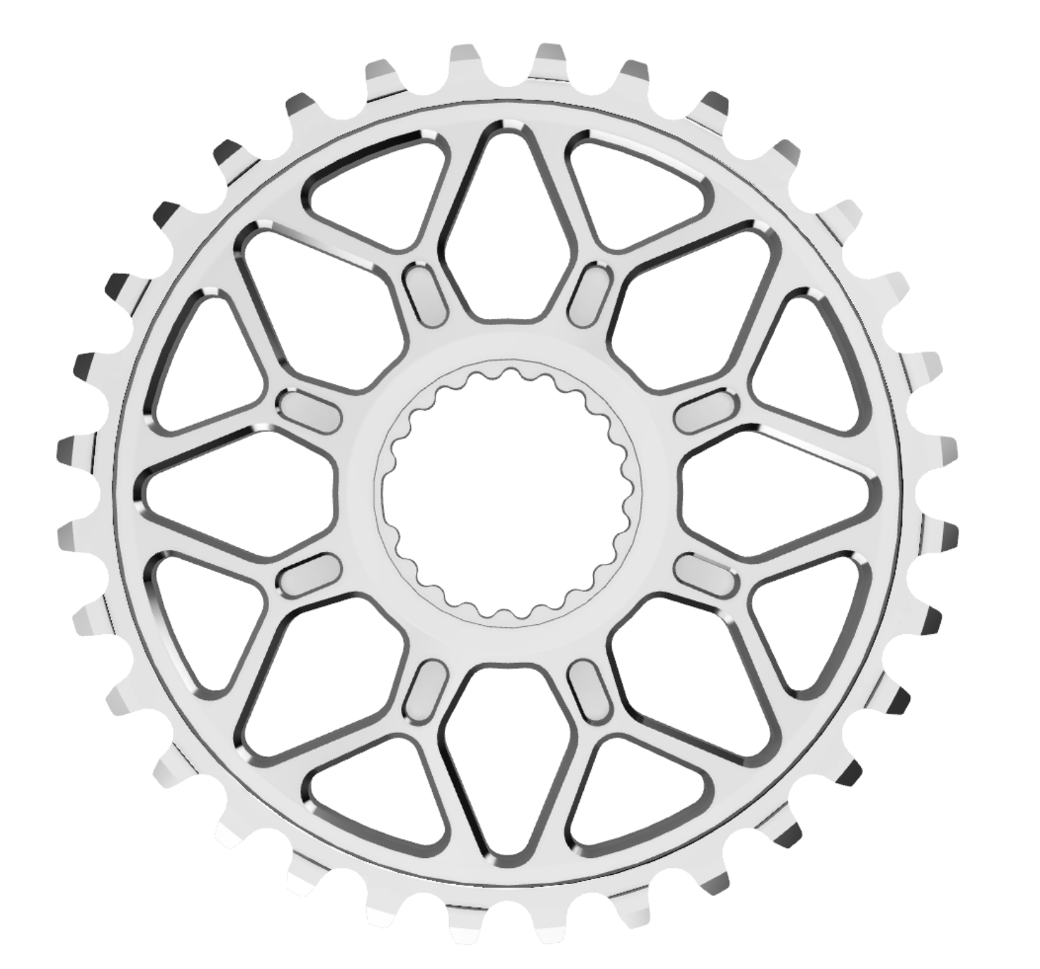 Obsidian Components Shimano Direct Mount 12 Speed Chainring Boost