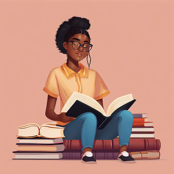 black teenage girl reading .jpg