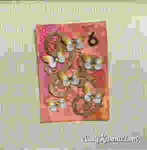 atc using watercolor background