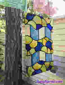 fake stained glass looks real