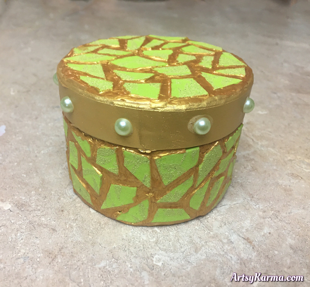 DIY Mixed media box