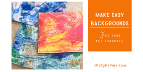 Credit Card Painting Technique For Backgrounds