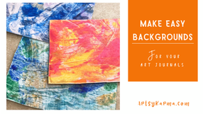 Credit Card Painting Technique For Backgrounds