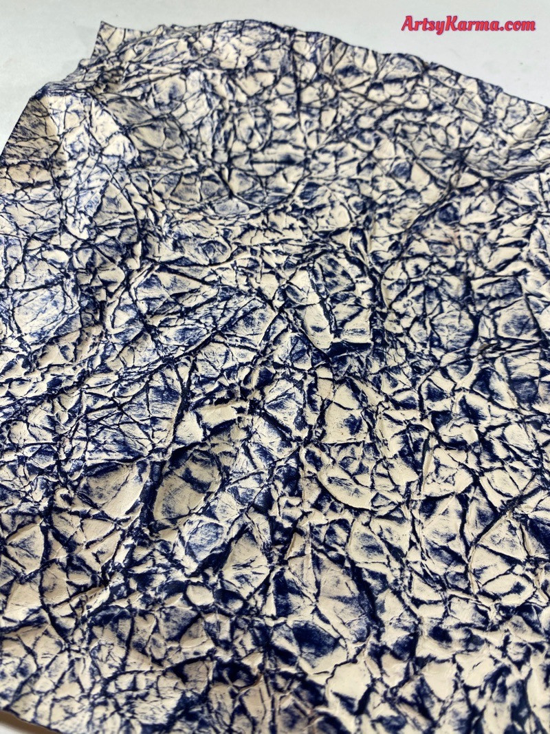 Mixed media paper made with ink