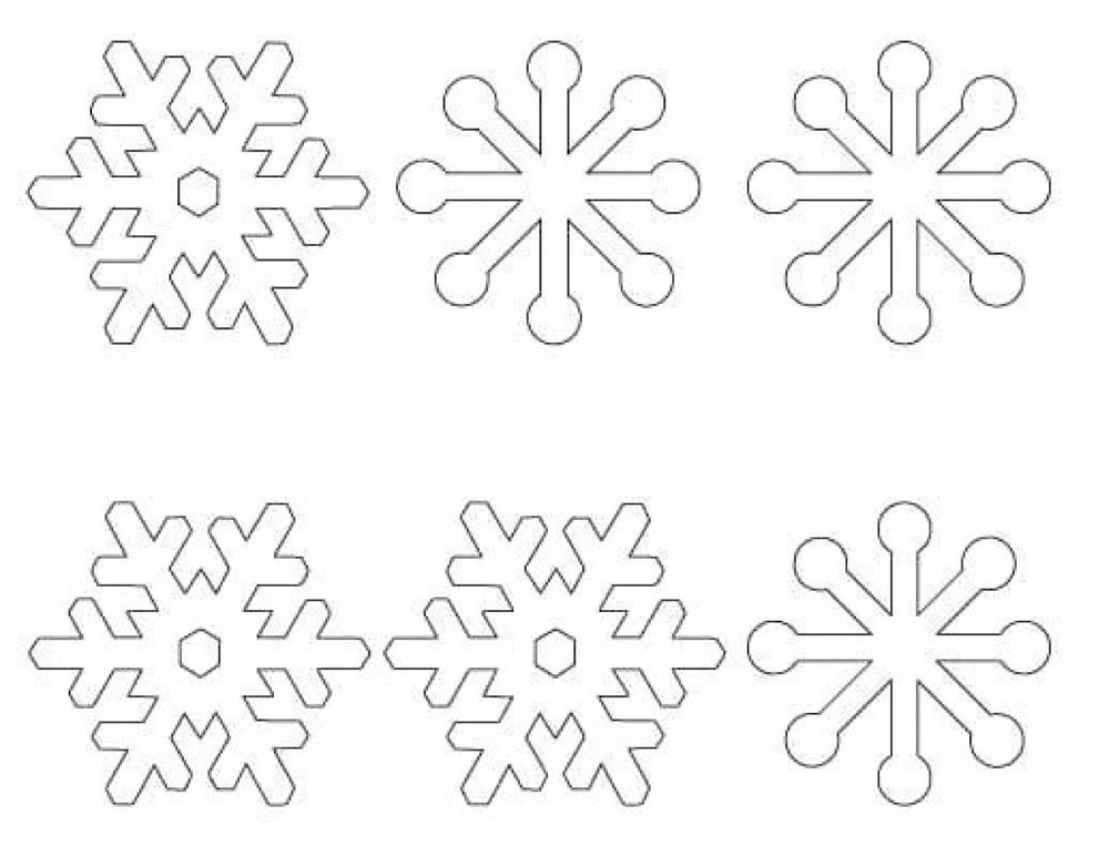 Snowflake template