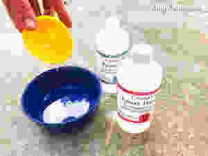mix resin per instructions
