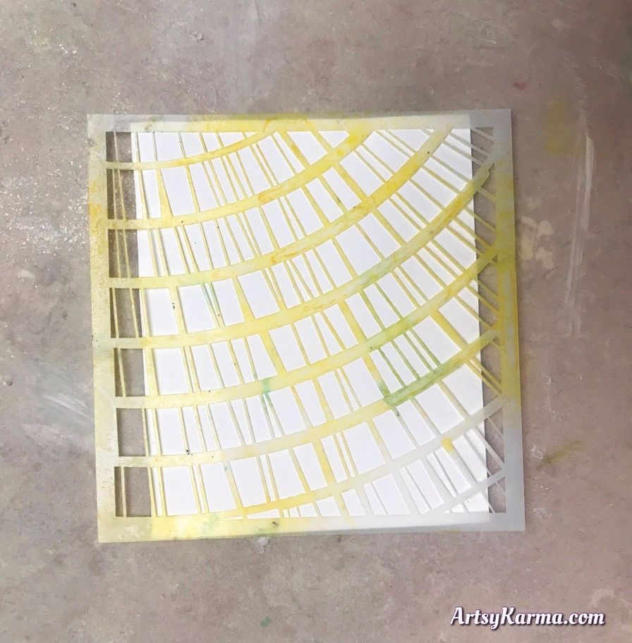 You can use stencils with texture paste