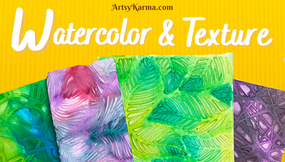 Textured Background For Mixed Media
