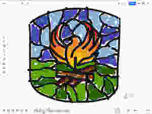camp fire phoenix design