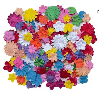 Mixed Flowers Mulberry Paper
