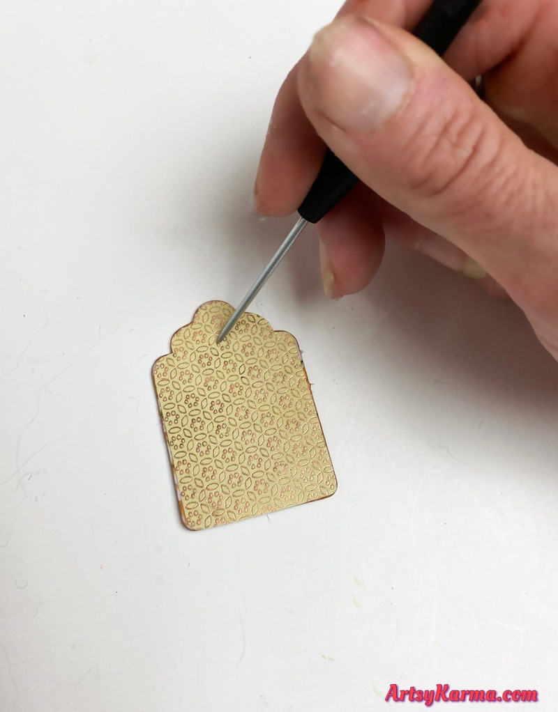 Creating chipboard jewelry