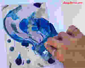 painting with a credit card