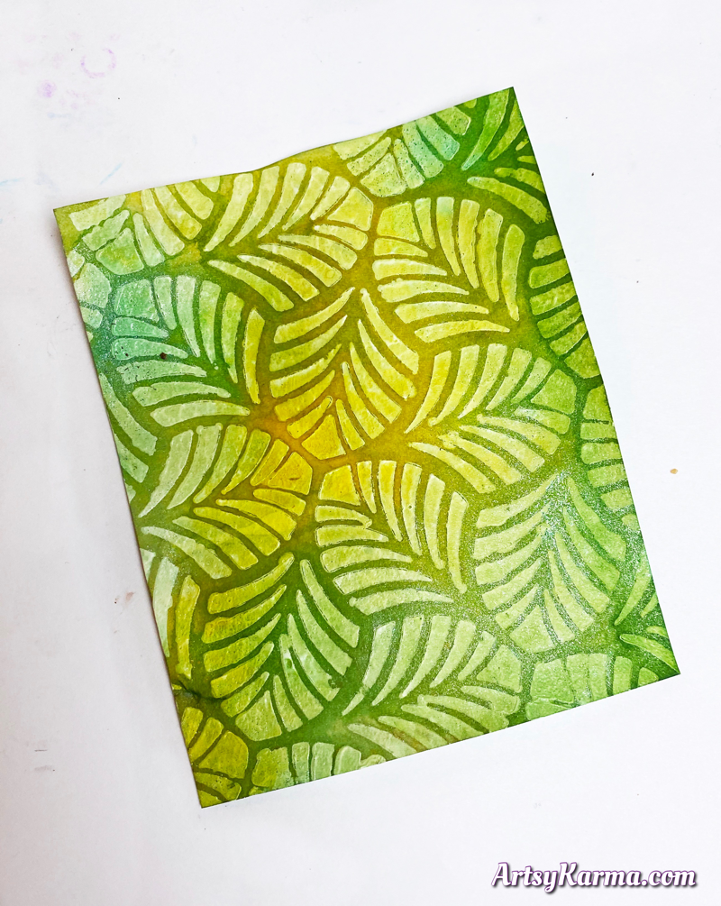 Technique for art journals