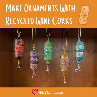 wine cork ornaments diy