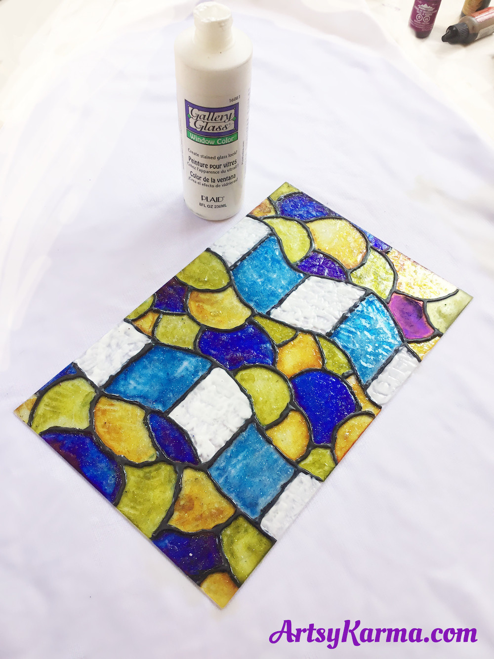 gallery glass for faux stained glass