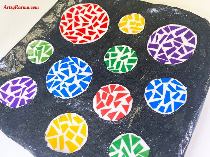 Creative Paper Mache Mix Colorful DIY Craft Idea