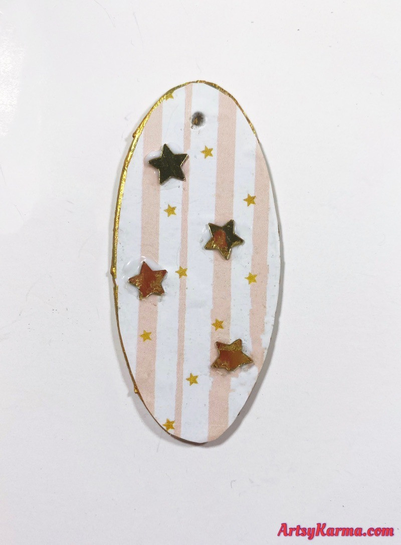 Embellished pendants diy