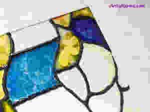 how you stain glass